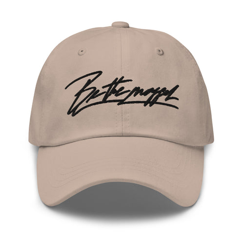 Be the mogger dad hat, Stone, front