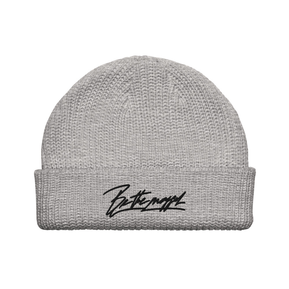 Be The Mogger fisherman beanie, Athletic Heather