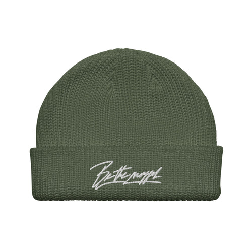 Be The Mogger fisherman beanie, Cypress