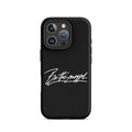 Be The Mogger iPhone case, matte black