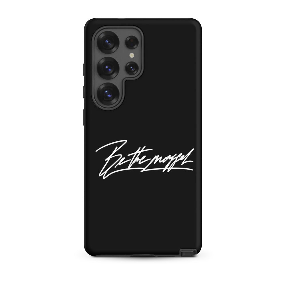 Be The Mogger Samsung case, matte black