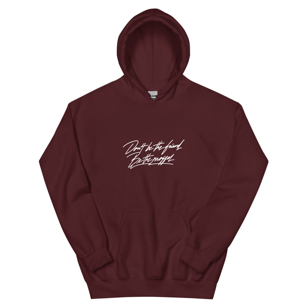 Signature hoodie, Maroon, front
