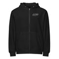 Be the mogger zip hoodie, Black, front