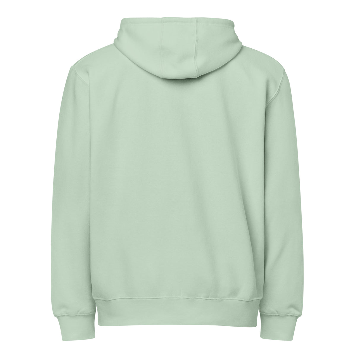 Be the mogger zip hoodie, Seafoam, back